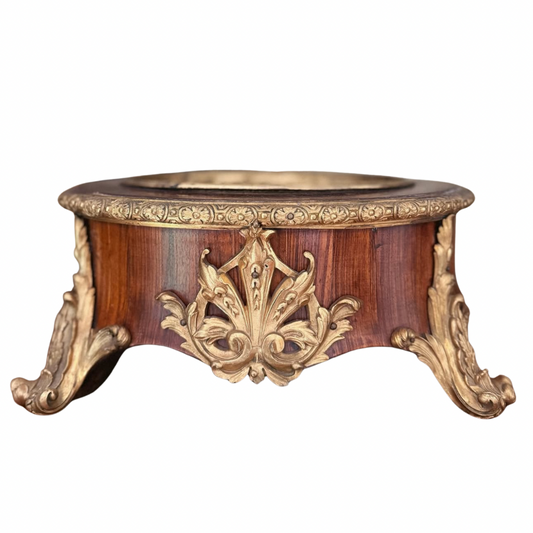 Wood and Gilt Bronze Jardiniere