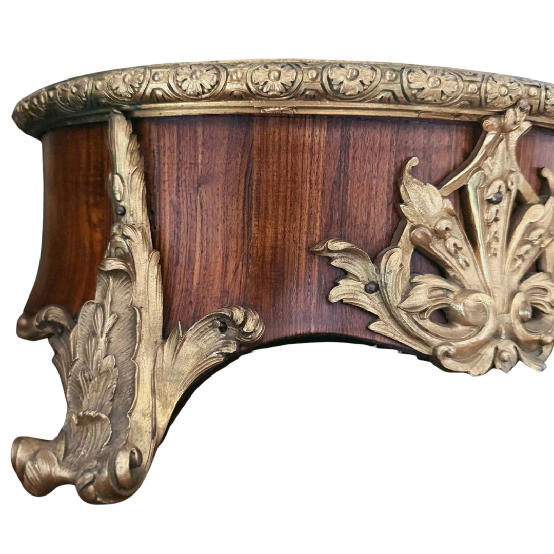 Wood and Gilt Bronze Jardiniere